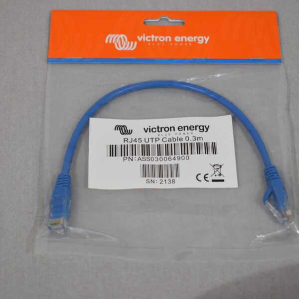 Victron Energy Batterie Managment mit LAN Kabel