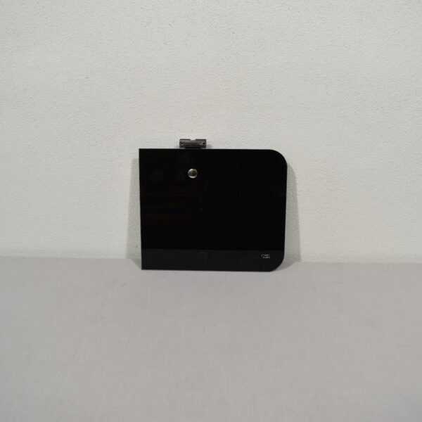 Can Glasabdeckung für Kochfeld 350x295mm schwarz