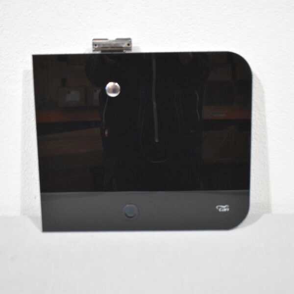 Can Glasabdeckung für Kochfeld 350x295mm schwarz