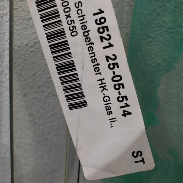 Seitz Schiebefenster-Set S3  HK-Glas links 1000x500mm