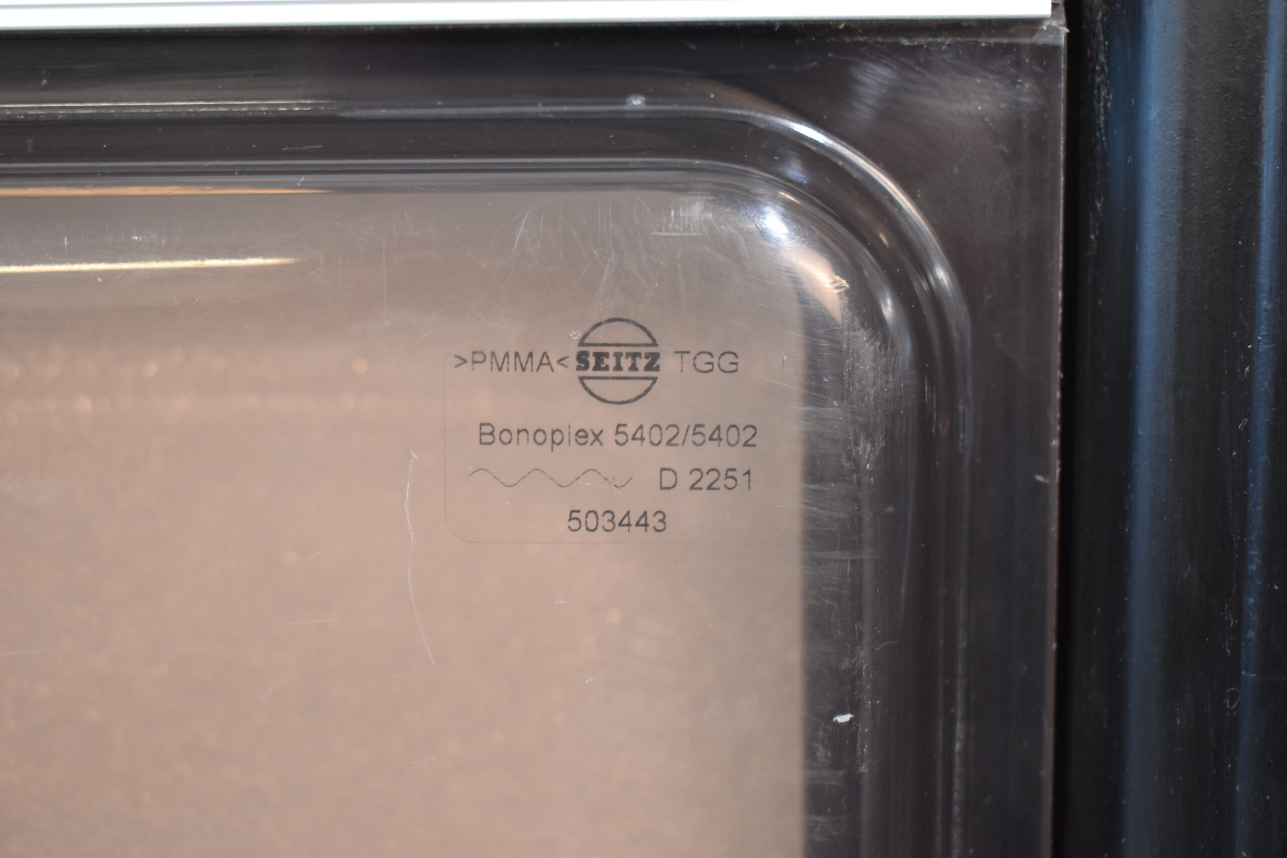 Seitz Ausstellfenster 720x330mm schwarz