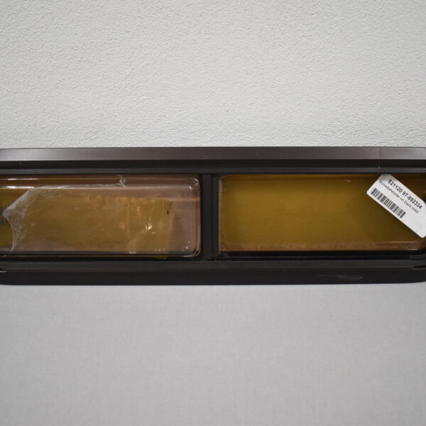 Schiebefenster im Dach links 700x150mm schwarz