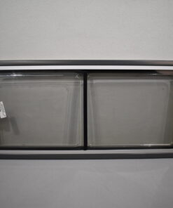 Seitz Schiebefenster S4 rechts 1300x600mm grau