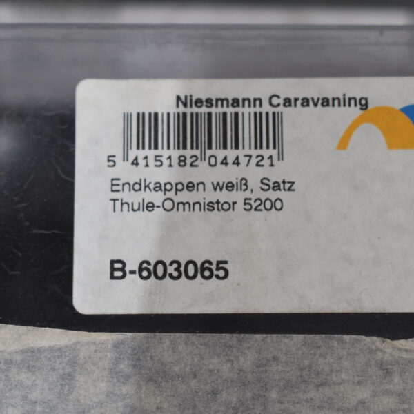 Thule Endkappe für Markise Omnistor 5200 links und rechts weiß