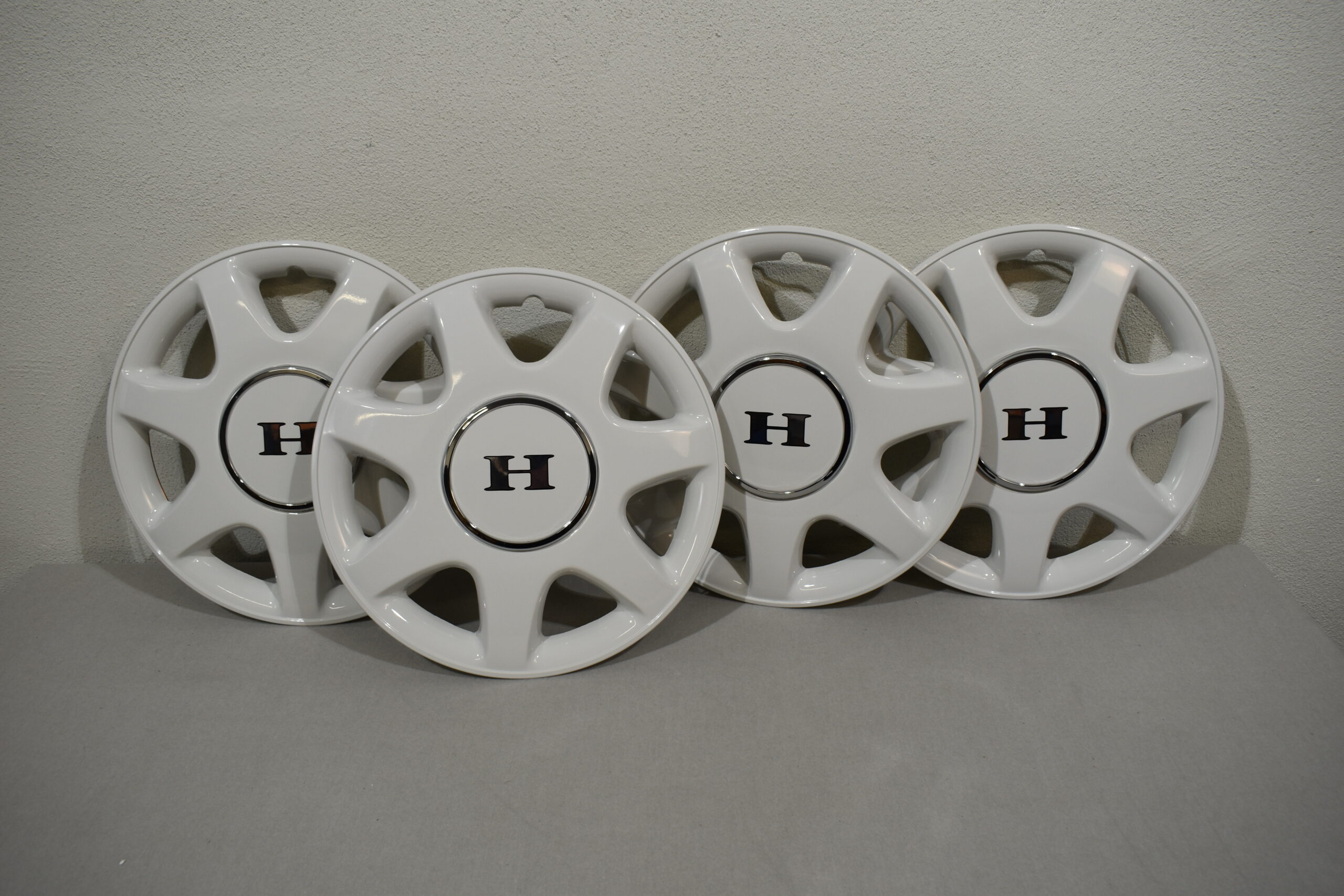 4 Radkappen Radblende 14 Zoll weiß