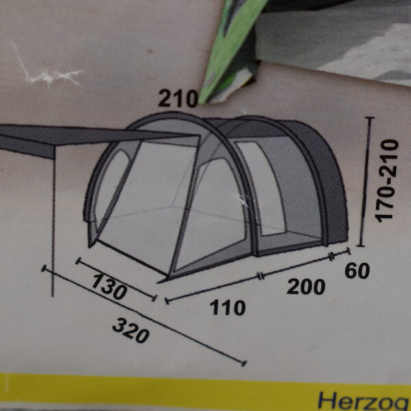 Herzog Travel Light Buszelt