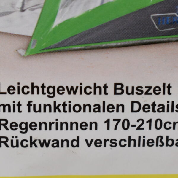Herzog Travel Light Buszelt