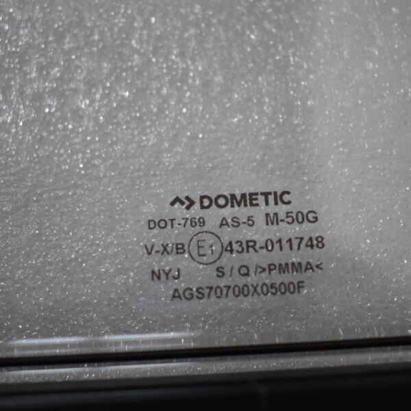 Dometic S7 Schiebefenster 700x500 cm Alurahmen schwarz