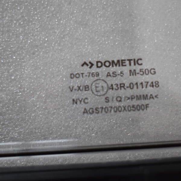 Dometic S7 Schiebefenster 700x500 cm Alurahmen schwarz