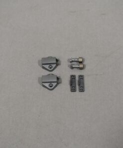 Schließschnapper-Set silber Matt