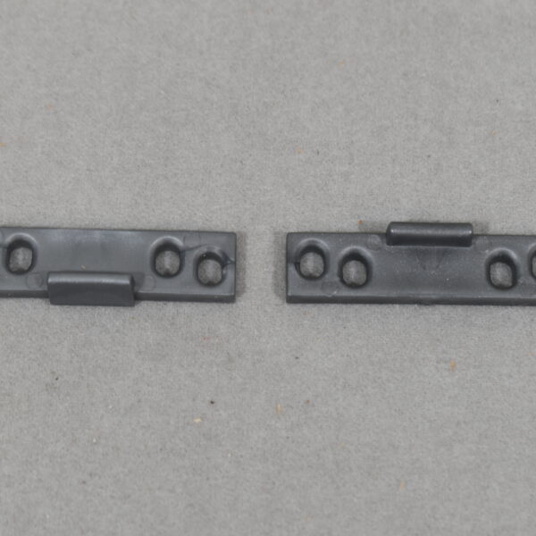 Schließschnapper-Set silber Matt