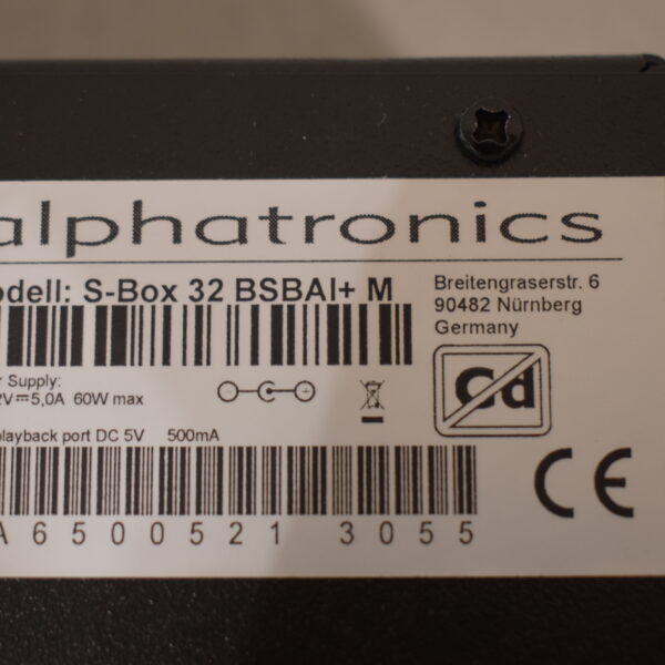 Alphatronics Steuerbox S-Box 32 BSBAI+M