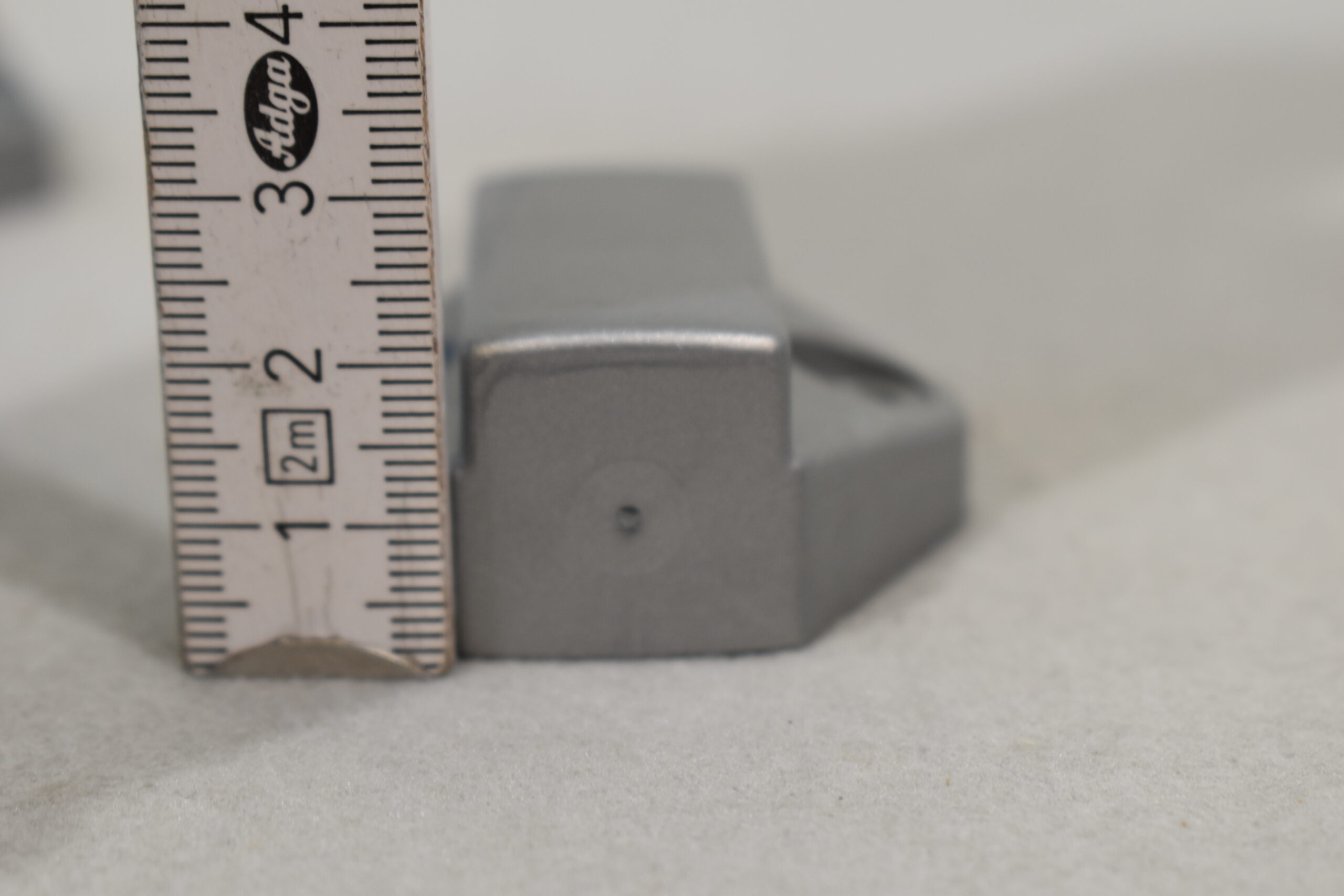 Schnappverschluss-Set silber Matt