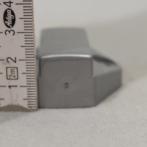 Schnappverschluss-Set silber Matt