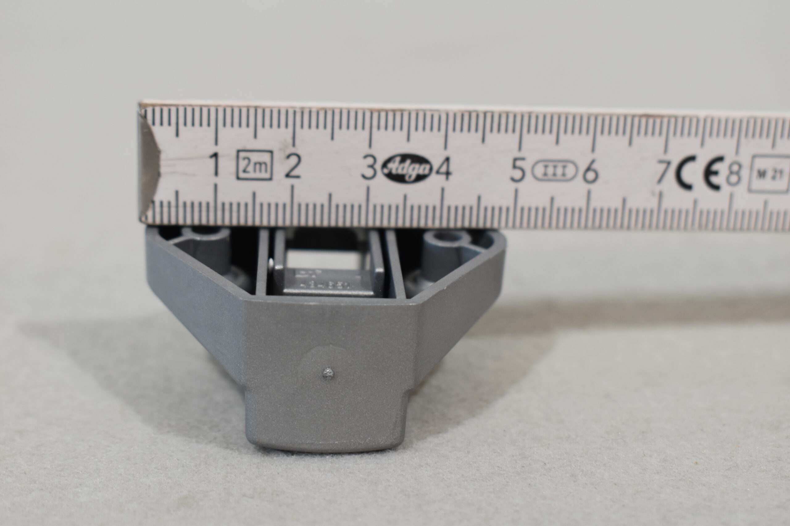 Schnappverschluss-Set silber Matt