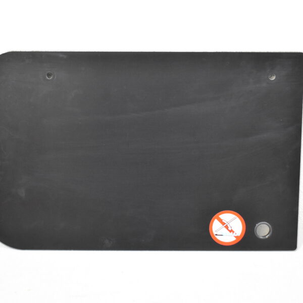 Glasabdeckung für Kochfeld 440x275mm schwarz