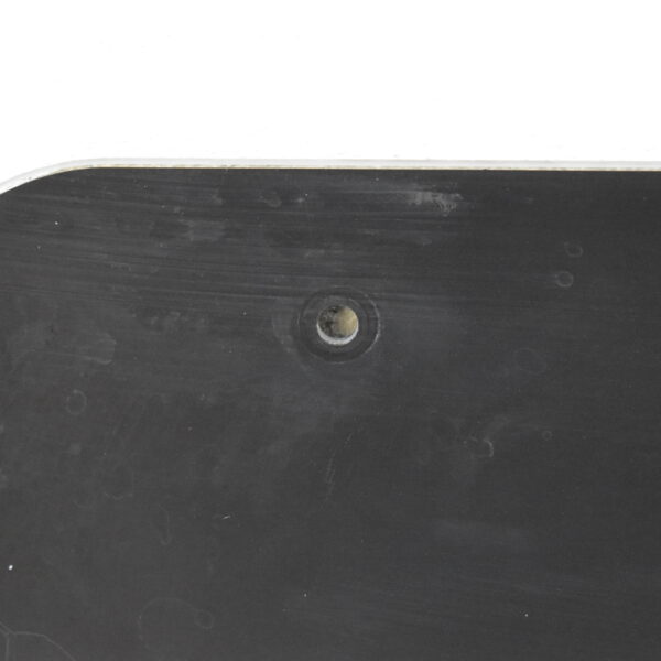 Glasabdeckung für Kochfeld 440x275mm schwarz