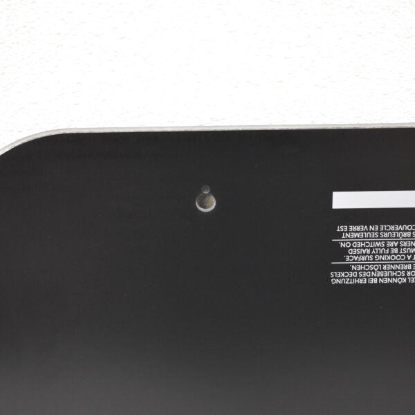 Dometic Glasabdeckung für Kochfeld 455x320mm schwarz