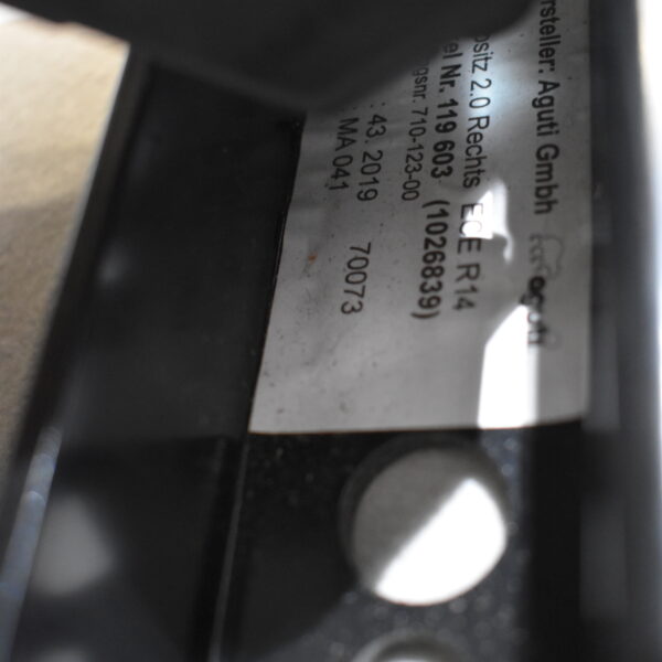 Aguti Klappsitz 2.0 Rechts beige