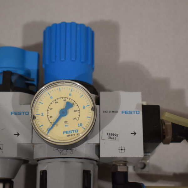 Festo Wartungseinheit Midi mit Verteilerblock