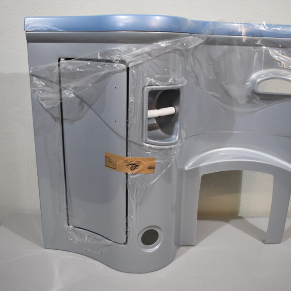 Galleno Plastica Waschtisch Waschbecken links; blau