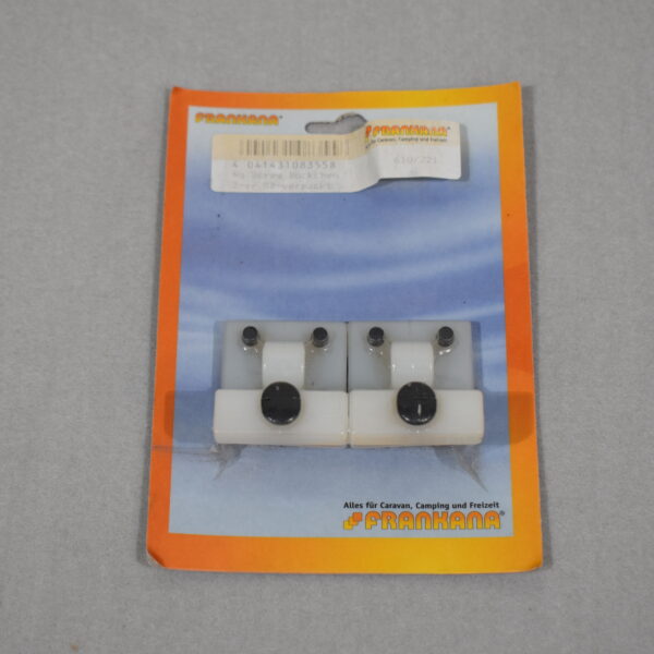 Frankana Vorzeltbefestigung 2er Pack Vario Clip für Zeltstange Haken