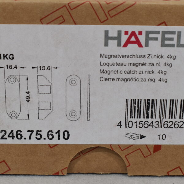 Häfele Magnetverschluss 10Stk.