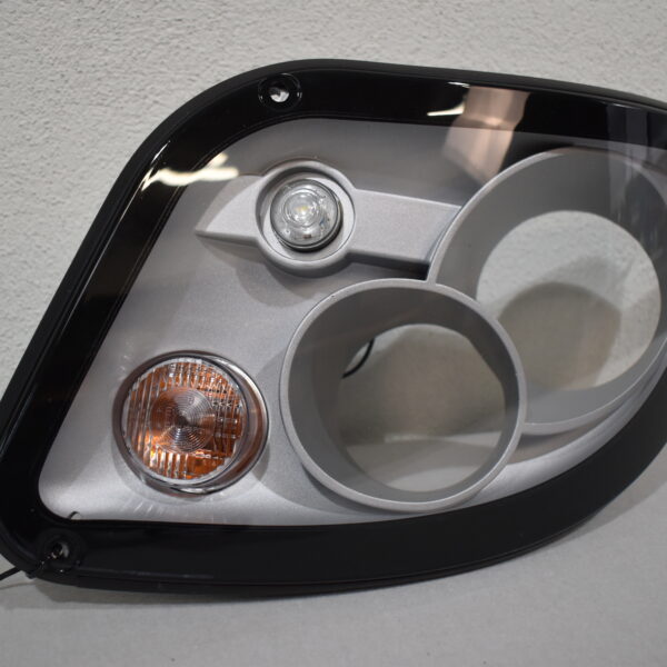 Leuchtenträger Blende links; inkl. Positionsleuchte u. Blinker