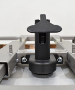 Tischplatte 45x700x660 weiß/dunkel braun