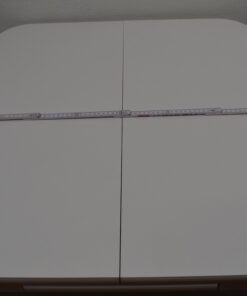 Tischplatte 45x870x800mm weiß/hell Ahorn