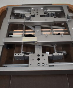 Tischplatte 45x870x800mm weiß/dunkel braun