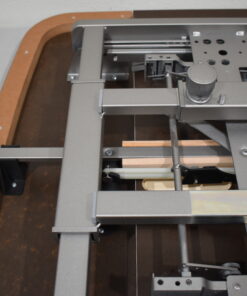 Tischplatte 45x870x800mm weiß/dunkel braun