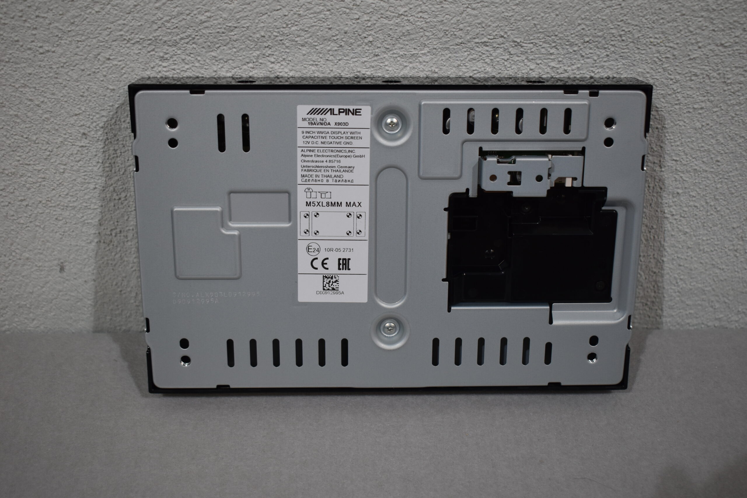 Alpine Navi X903D-DU für Fiat Ducato; Peugeot Boxer; Citroen Jumper