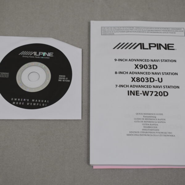Alpine Navi X903D-DU für Fiat Ducato; Peugeot Boxer; Citroen Jumper