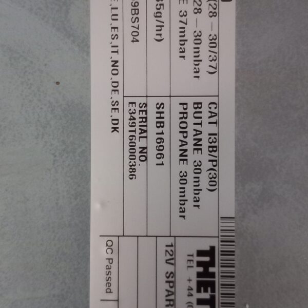 Thetford Gaskocher Serie 160 SHB 16961