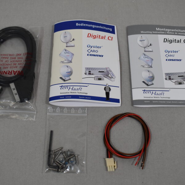 Oyster 85 Digital CI; Digital HDCI+DVB-T SKEW-Satelliten-Anlage