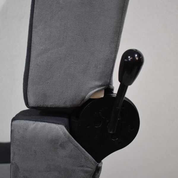 Aguti Klappsitz rechts; grau-schwarz