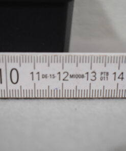 Griffmuldenschloss/Türgriff 85x122mm; schwarz