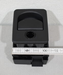 Griffmuldenschloss/Türgriff 85x122mm; schwarz