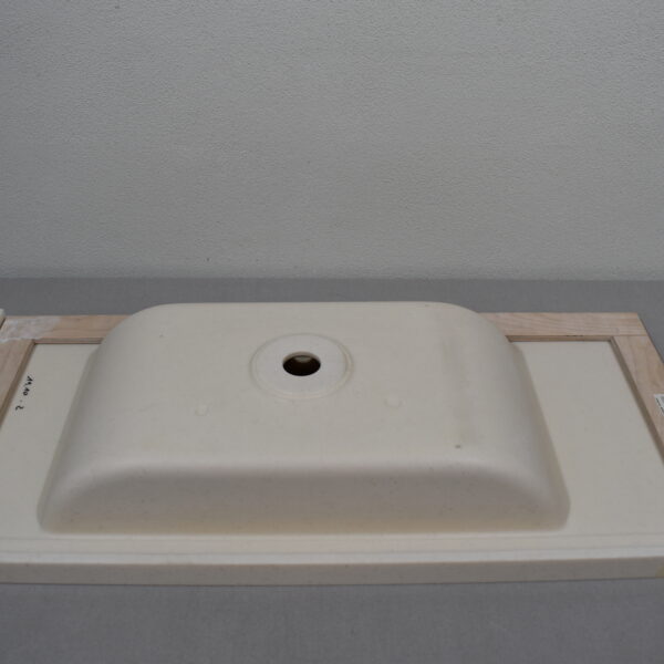 Waschbeckenplatte 1026x470x143,5mm; Steinzug