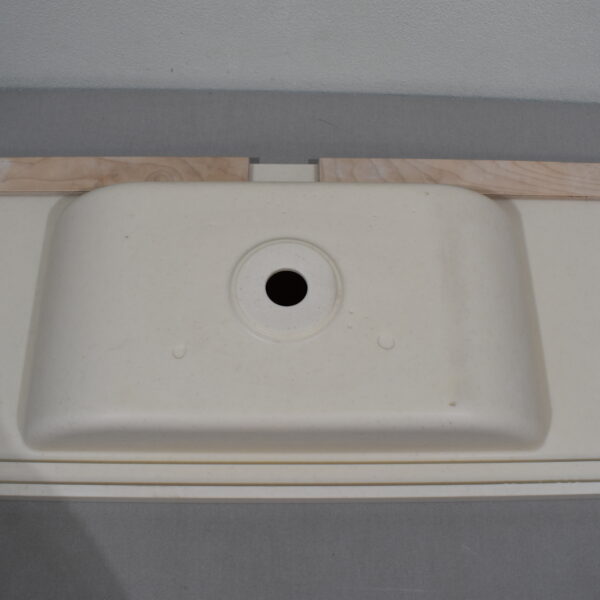 Waschbeckenplatte 1026x470x143,5mm; Steinzug