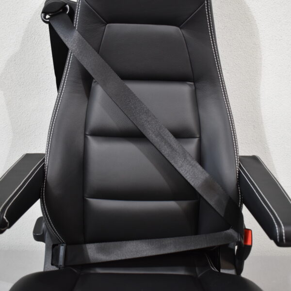 Aguti-Beifahrersitz; schwarz