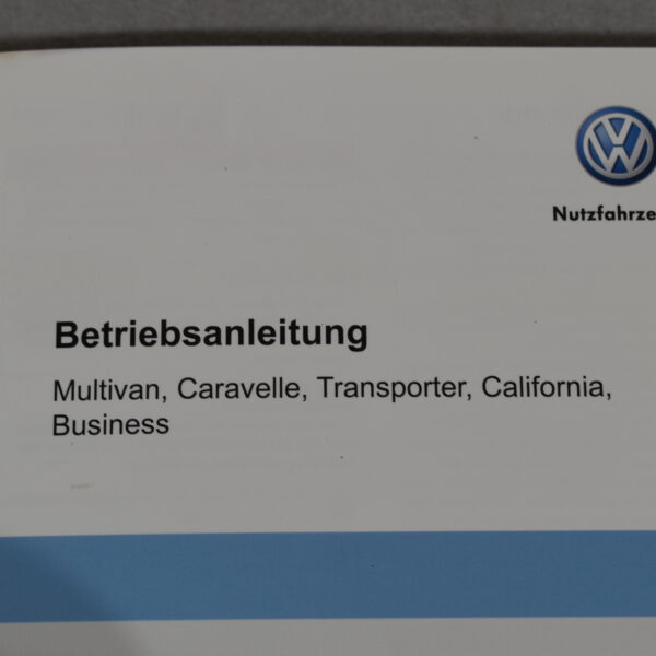 Original Handbuch für VW T5