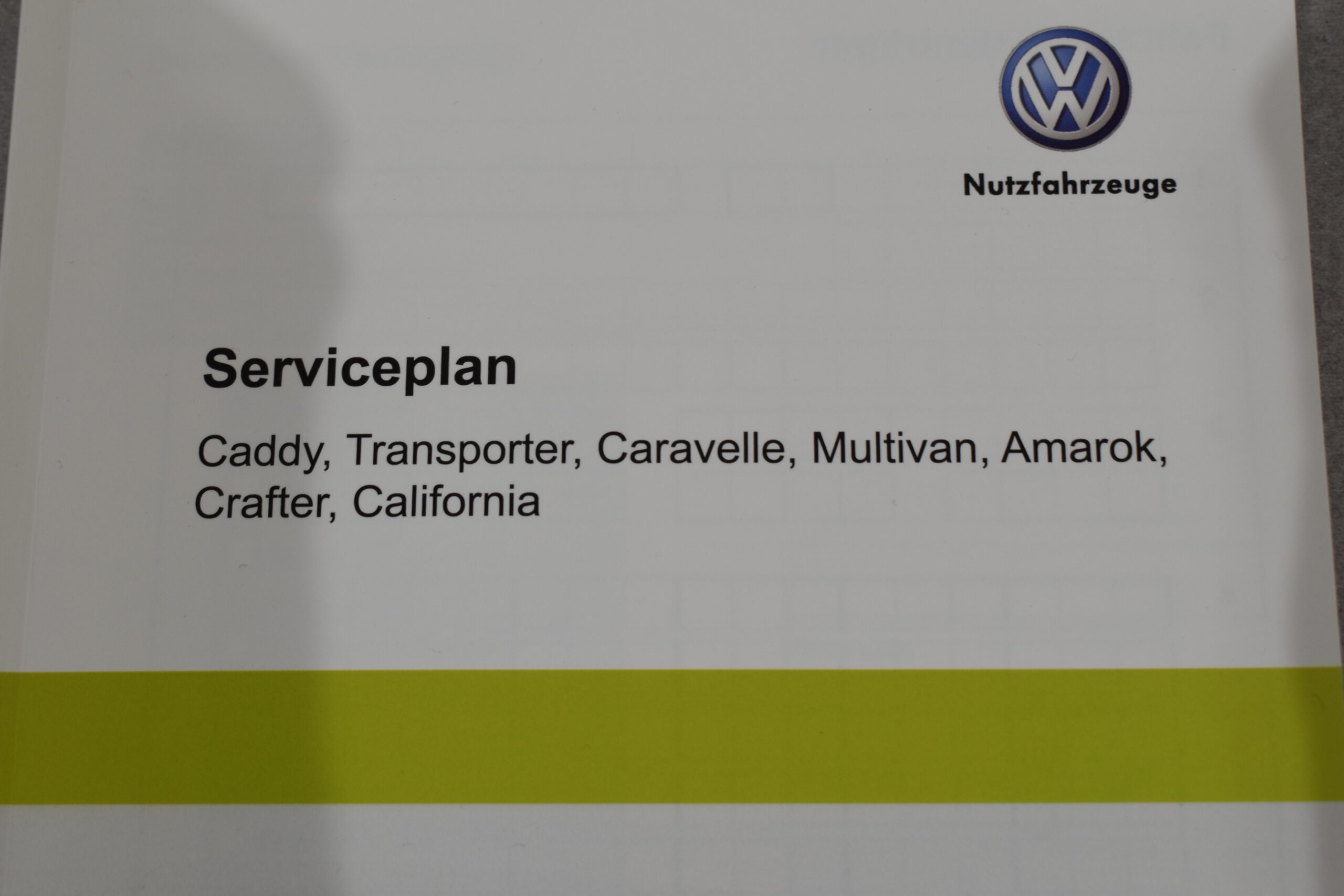 Original Handbuch für VW