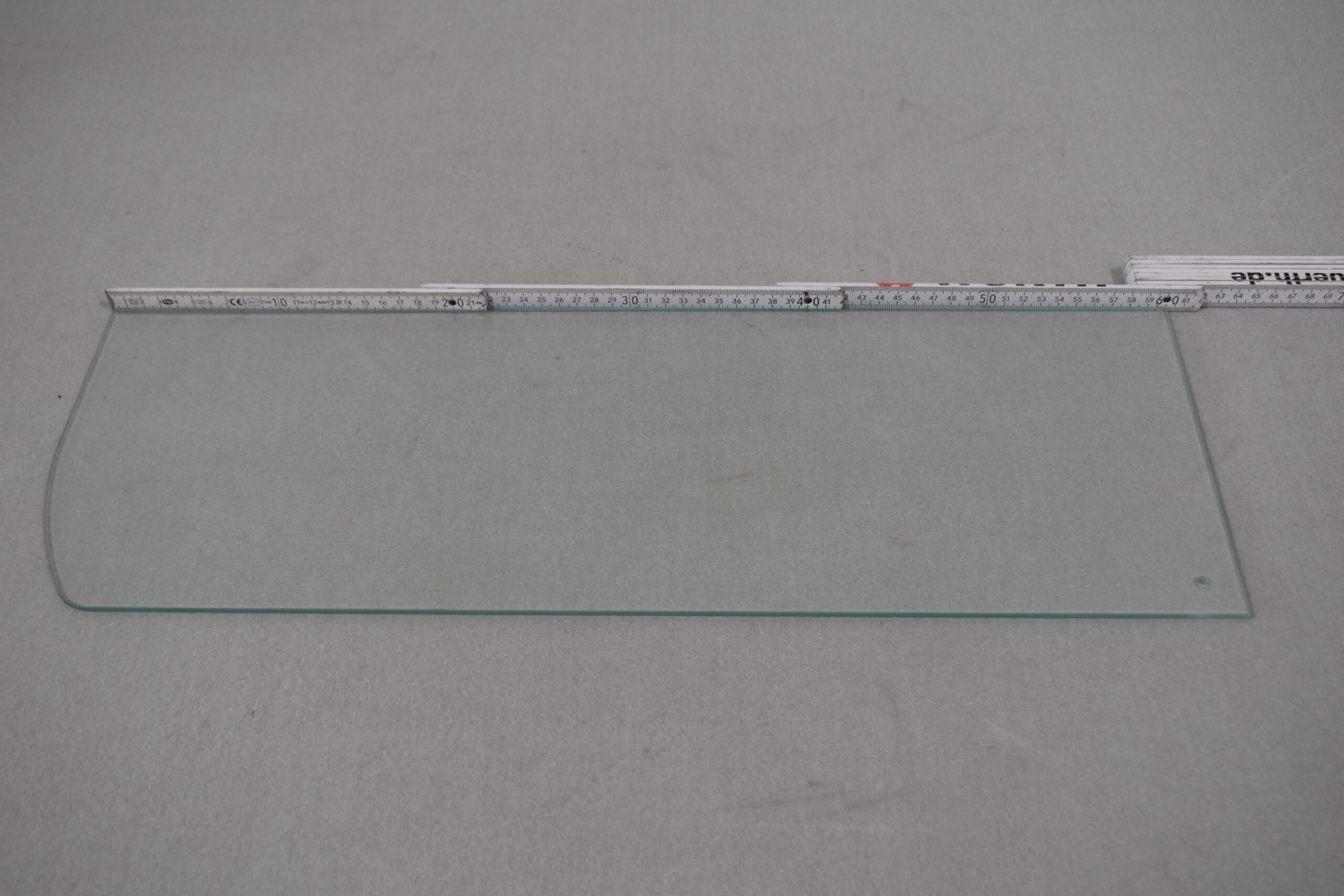 Glasplatte/Einlegeboden 600x215mm