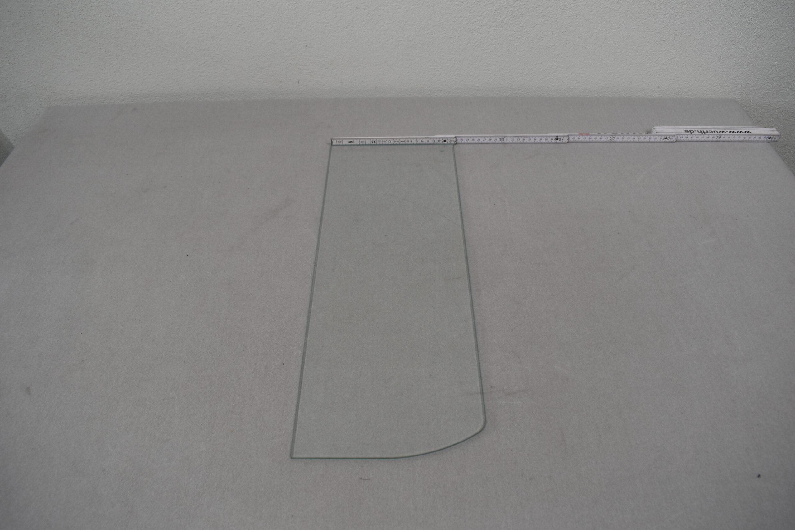 Glasplatte/Einlegeboden 600x215mm