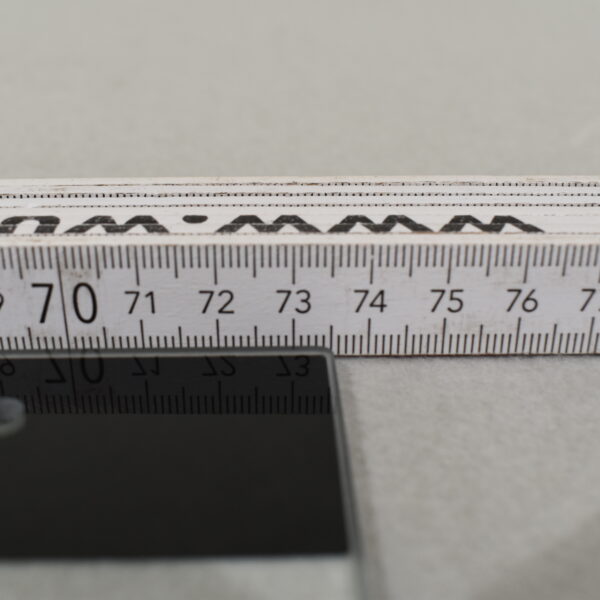 Einlegeboden Glas; schwarz 735x730mm