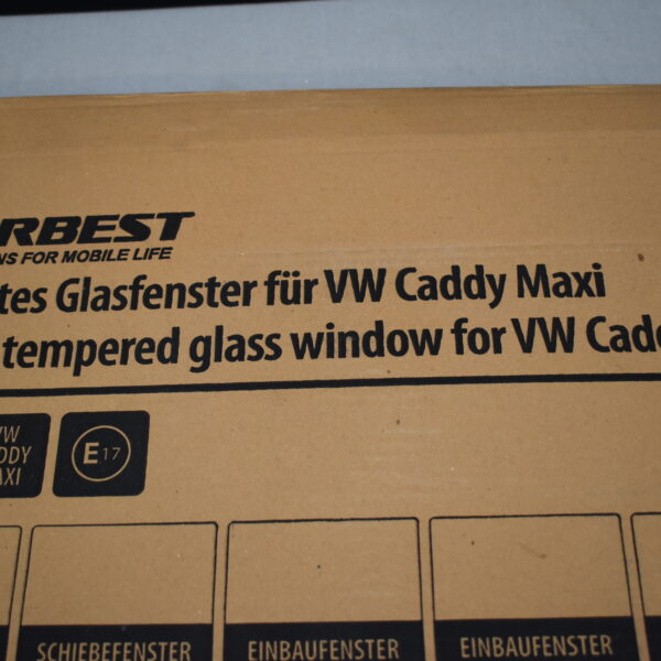 Carbest getöntes Heckglasfenster für VW Caddy Maxi