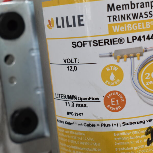 Lilie Membranpumpe Trinkwassersystem LP4144