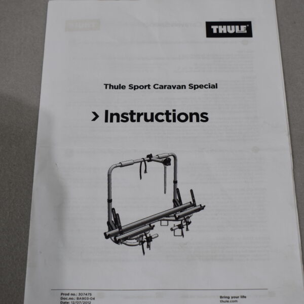 Thule Omnibike Sport Caravan special